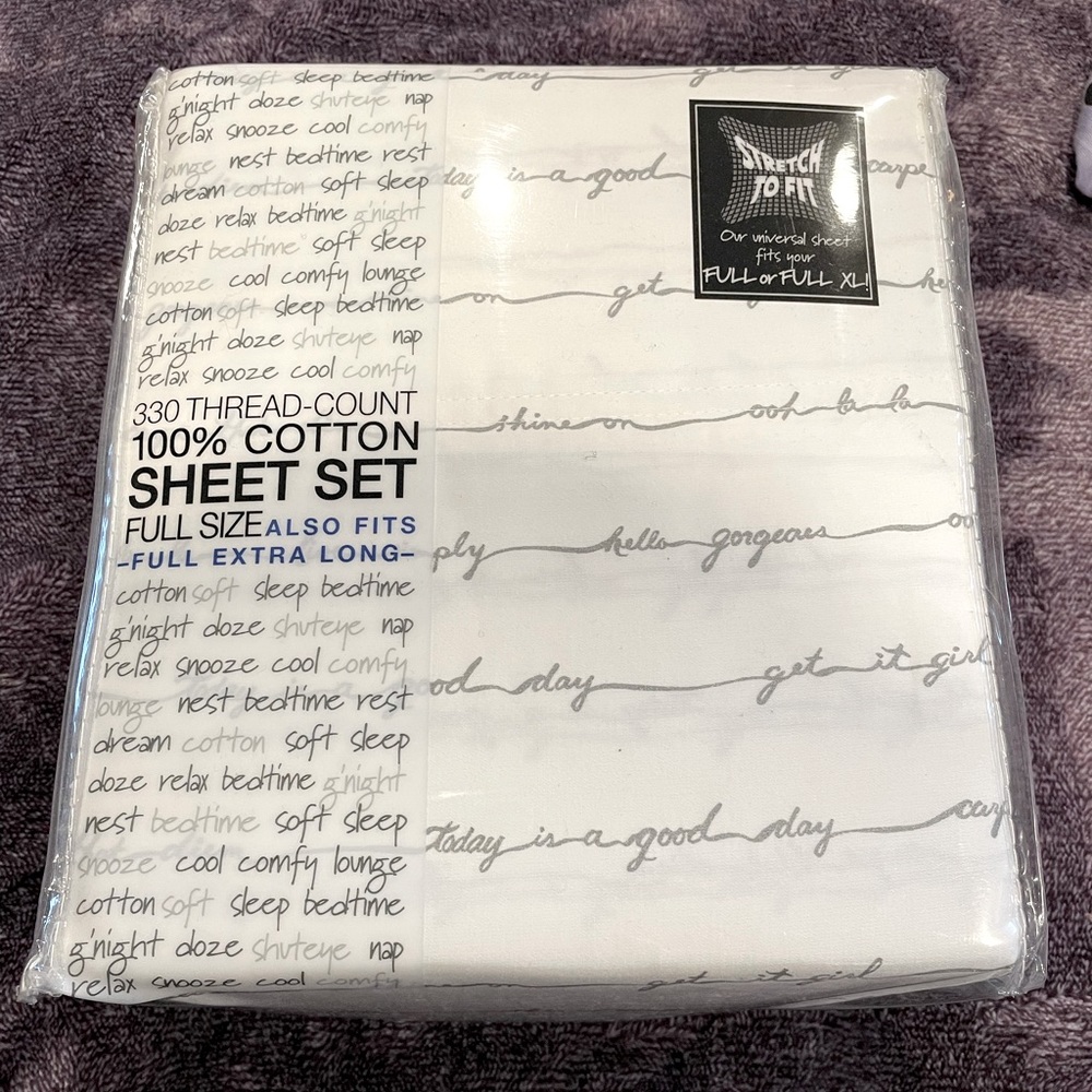 Brand New Full Size Bedsheets